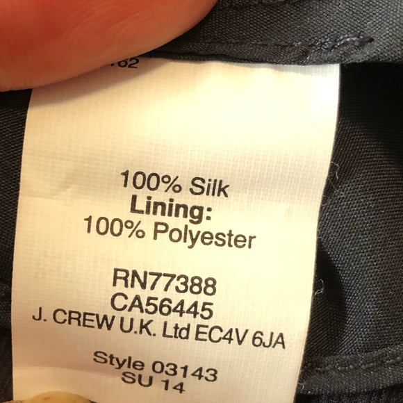 J. Crew Nadia Dress in Silk Chiffon - Picture 8 of 9